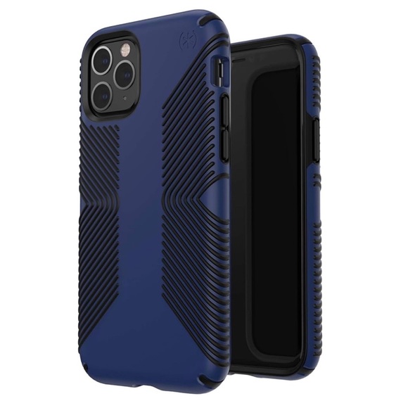 Speck Presidio Grip iPhone 11 Pro Case Coastal Blue/Black - Picture 6 of 7